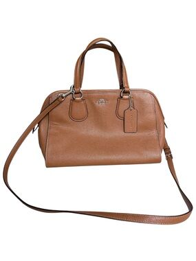 Coach Nolita Pebbled Leather Satchel Bag